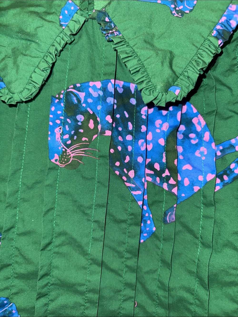 Farm Rio Anthro Leopard Blouse - Picture 8 of 10